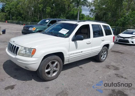 2002 Jeep Grand Cherokee Limited из США, поврежденный, VIN 1J4GX58J22C149574